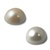 Plastic Round Flatback Cabochon pearl