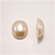 Plastic Oval Flatback Cabochon Pearl