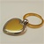 Two Tone Heart Key Ring