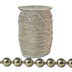 Wholesale Nickel Plated Ball Chain by the Foot