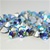 Wholesale Austrian Swarovski Crystal Art.1100 Aquamarine AB, 8mm, 39ss (144pcs. minimum)