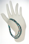 Faded Glory Turquoise Stretch Bracelets