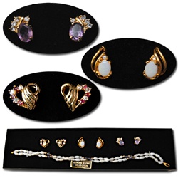 Genuine Precious Stone Bracelet and Earring Set