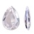Lucite Crystal Pendant Drop 38x28, Pendant/earring