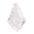 Lucite Crystal Pendant Drop with Setting 38x23 , Pendant/earring