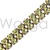 Wholesale Swarovski Rhinestone Chain - Double Row Jonquil