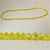 Glass Bi-cone Jonquil Beads