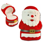 Ring,Earring, pendant Box -  Santa