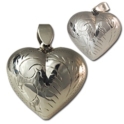 Sterling Silver Heart Necklace