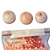 Wholesale Coral Beads Genuine loose coral beads, 4.5mm - 5mm, (25 pcs minimum)