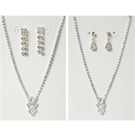 Wholesale Genuine Austrian Crystal. Assorted Earrings and Necklace Sets