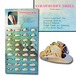 Strawberry Shell Rings