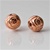 Rose Copper Coated Beads