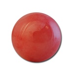 Wholesale Round Semi Precious Stone Cabochon - 12mm, available in Salmon only.