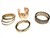 Assorted Department Store Brand Gold Bracelets (40 pieces lot)