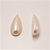 Plastic Teardrop Flatback Cabochon Pearl