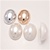 Plastic Oval Flatback Cabochon Pearl