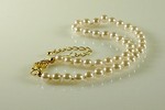 Pearl Choker Necklace Single strand 6 mm