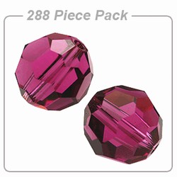 Swarovski 5000 Round Bead -  Fucia