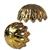 Gold and Silver Filigree Bead Cap-1Gross
