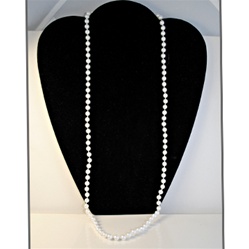 Wholesale Endless Pearl Necklace Elegant endless 6mm pearl necklace, 28". (1 dozen minimum)