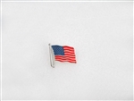 Americana Silver Flag Pins