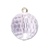 Lucite Crystal Pendant Drop on a head pin 18mm, Pendant/earring