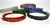 Beaded Bangle Bracelets, 6 Assorted Colors