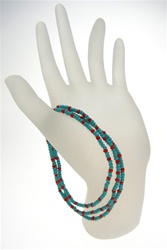 Faded Glory Turquoise Stretch Bracelets