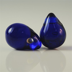 Cobalt Blue Glass Bead