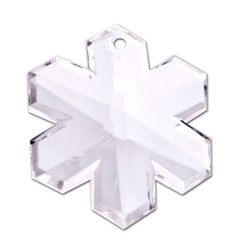 Lucite Crystal Pendant Drop 25mm, Pendant/earring