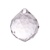 Lucite Crystal Pendant Drop 22X18, Pendant/earring