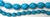 Simulated Turquoise Oval Beads, 16 inches, temporary strung