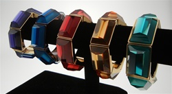 Coldwater Creek Lucite Bold Gems Stretch Bracelets