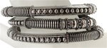 Wholesale Genuine Chico's 3 Piece Stretch Bracelet, Silver Plated