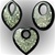 Wholesale Vintage Crushed Mother of Pearl Pendants