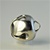 Wholesale Silver Plated Tingle Bell 10mm, with loop to dangle, 20pcs for $5.00.