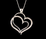Double Heart / Necklace