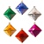Lucite Channel Heart, Asst. Colors