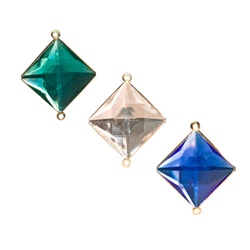 Lucite Channel Heart, Asst. Colors