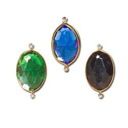 Lucite Channel Heart,  Asst. Colors