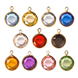 Lucite Channel Heart,  Asst. Colors