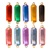 Lucite Channel Octagon, 5X15mm, Two Loop, Asst. Colors, Raw
