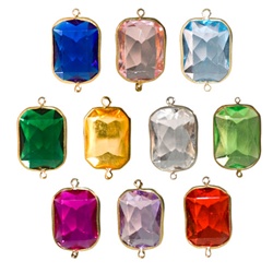 Lucite Channel Heart,  Asst. Colors
