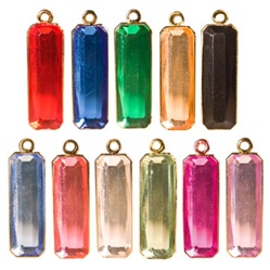 Lucite Channel Heart,  Asst. Colors