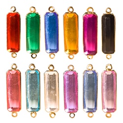 Lucite Channel Heart,  Asst. Colors