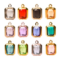 Lucite Channel Heart,  Asst. Colors