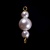 Triple Pearl Eye Pin