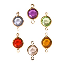 Lucite Channel Heart,  Asst. Colors