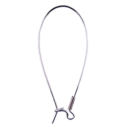 Lg Kidney Ear Wire Raw- Coil